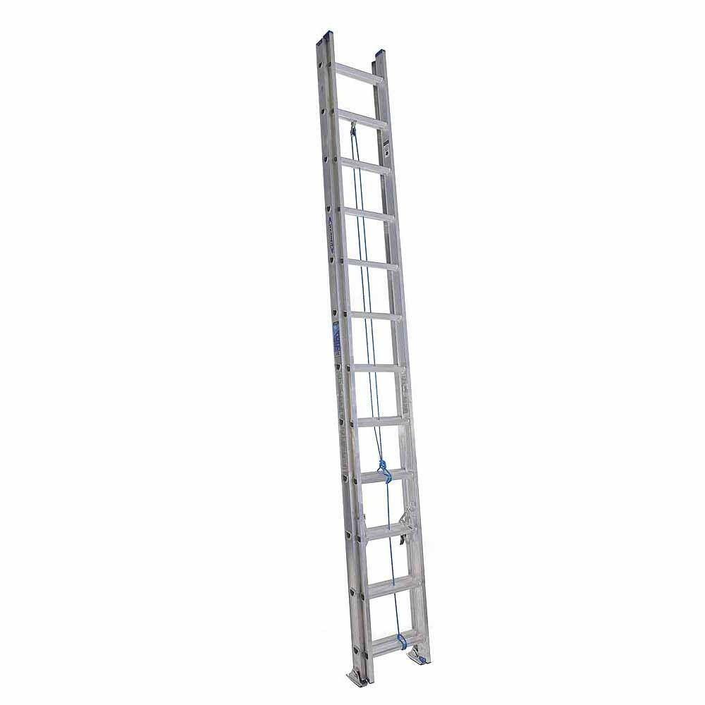 Werner 24 ft. Aluminum Extension Ladder with 250 lbs. Load Capacity Type l Duty Rating D1324-2