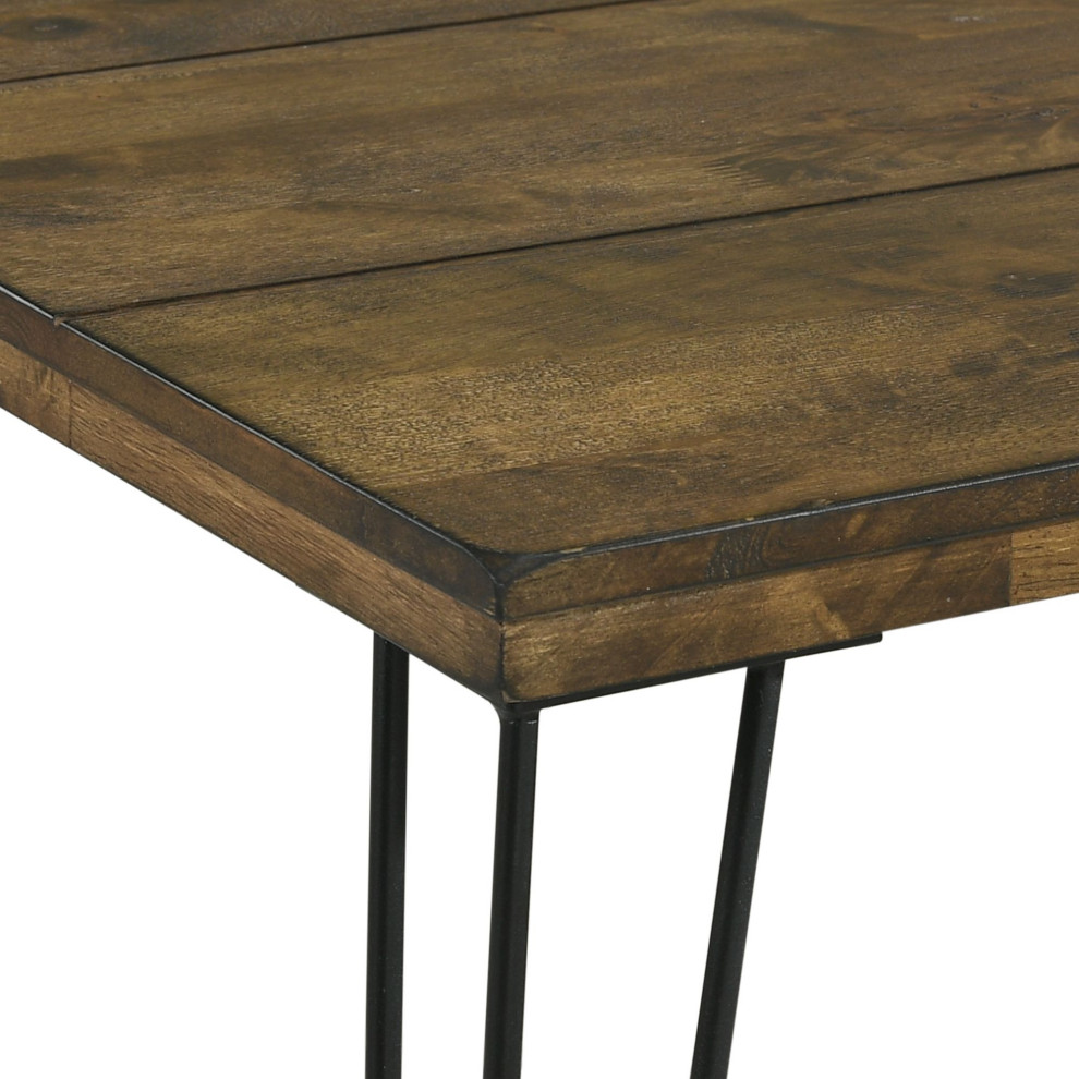 Dunbar Square End Table   Industrial   Side Tables And End Tables   by Picket House  Houzz