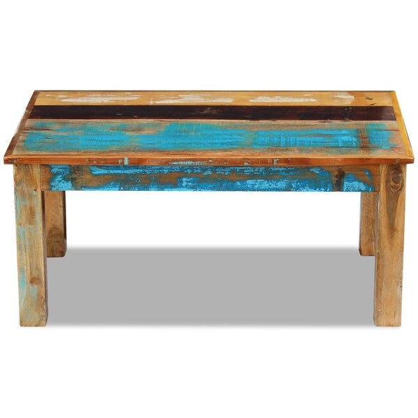 vidaXL Coffee Table Solid Reclaimed Wood 39.4