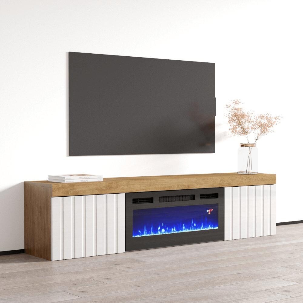 Knoxville BL EF Electric Fireplace 71\