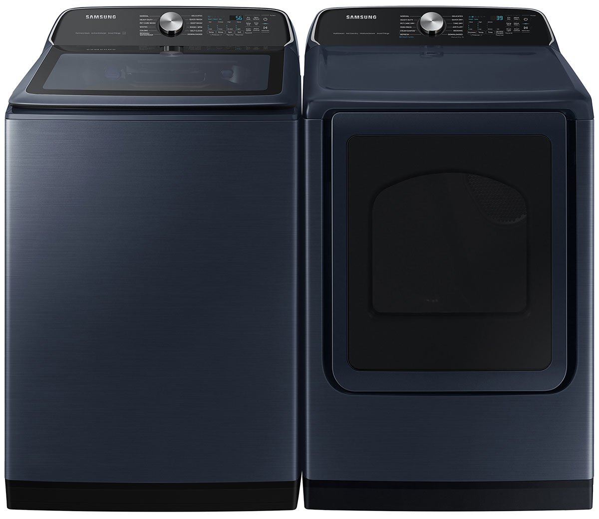  7.4 Cu. Ft. Smart Electric Dryer with Pet Care Dry and Steam Sanitize+ in Brushed Navy