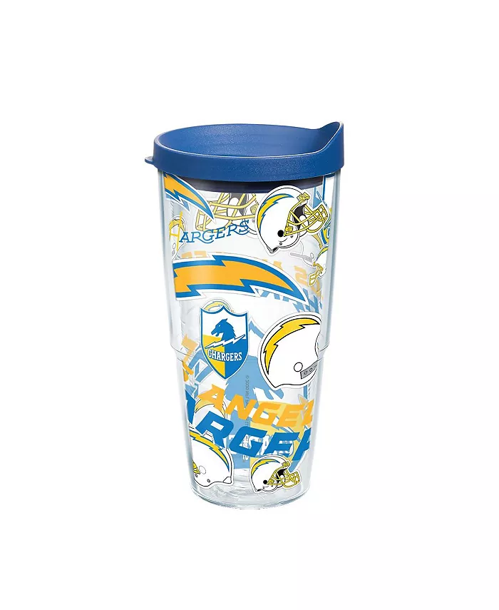 Tervis Tumbler Los Angeles Chargers 24 Oz All Over Classic Tumbler