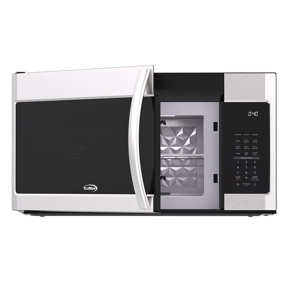 1.9 Cu. Ft. Over the Range Microwave Oven with Oven Lamp and 300CFM Recirculation Vent Hood Function - 1.9 cu ft Shopping - The Best Deals on Over-the-Range Microwaves | 39952929