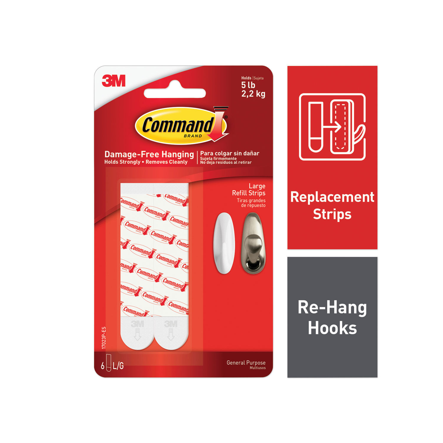 Refill Strips by Commandandtrade; MMM70006903176