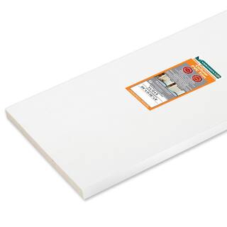 Veranda 34 in. x 11-14 in. x 8 ft. High Performance White Cellular PVC Trim Board H190WWS2