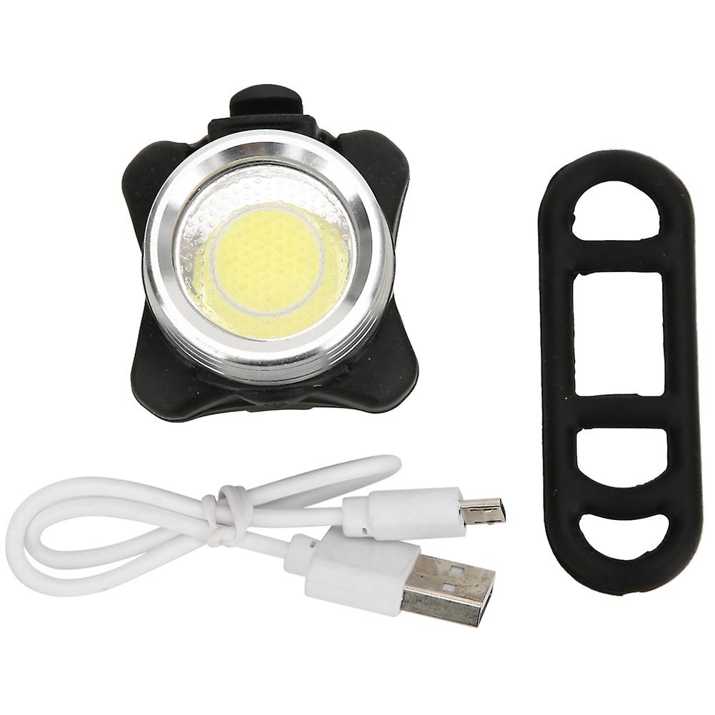 Aluminium Alloy Led Bicycle Tail Light Night Riding Usb Charging Cob Bike Lighting Head Lamp