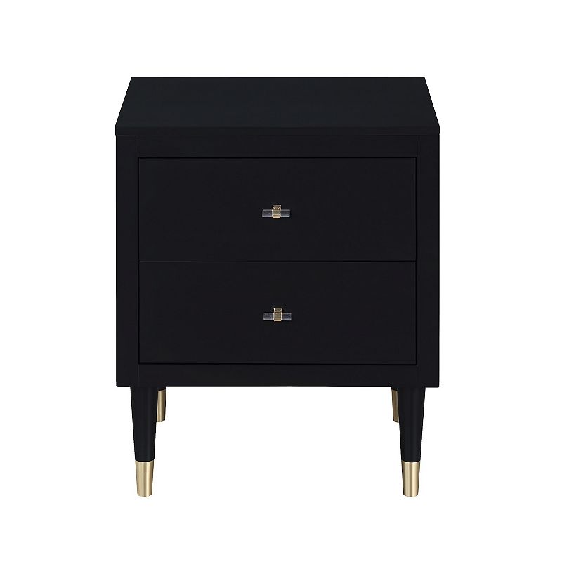 MANHATTAN COMFORT Stanton Modern 2-Drawer Nightstand Table