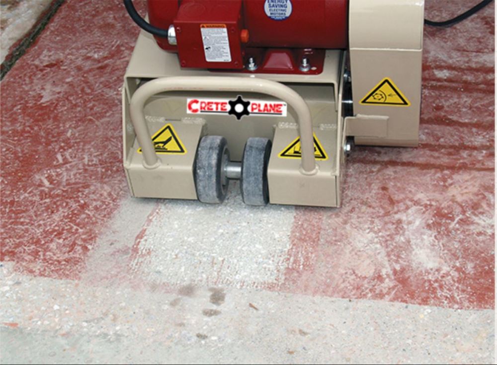 CPL-8E 1.5 HP 115V 8 Walk-Behind Scari-Lite Crete-Planer ;