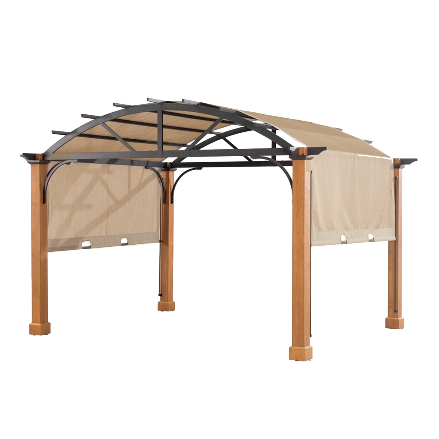 Garden Winds Replacement Canopy Top Cover for the Longford Wood Archway Pergola - Riplock 500