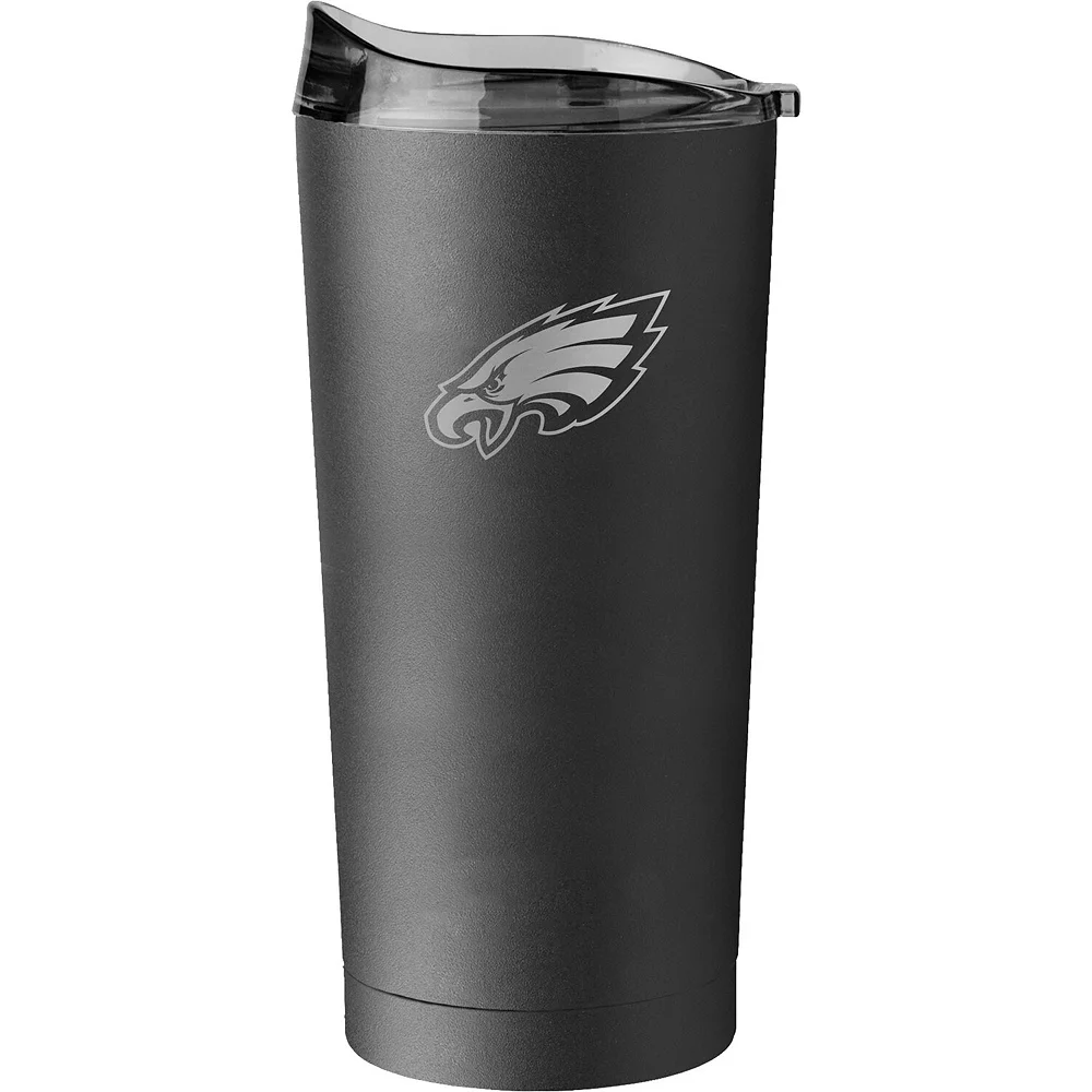 Philadelphia Eagles 20oz. Black Powder Coat Tumbler