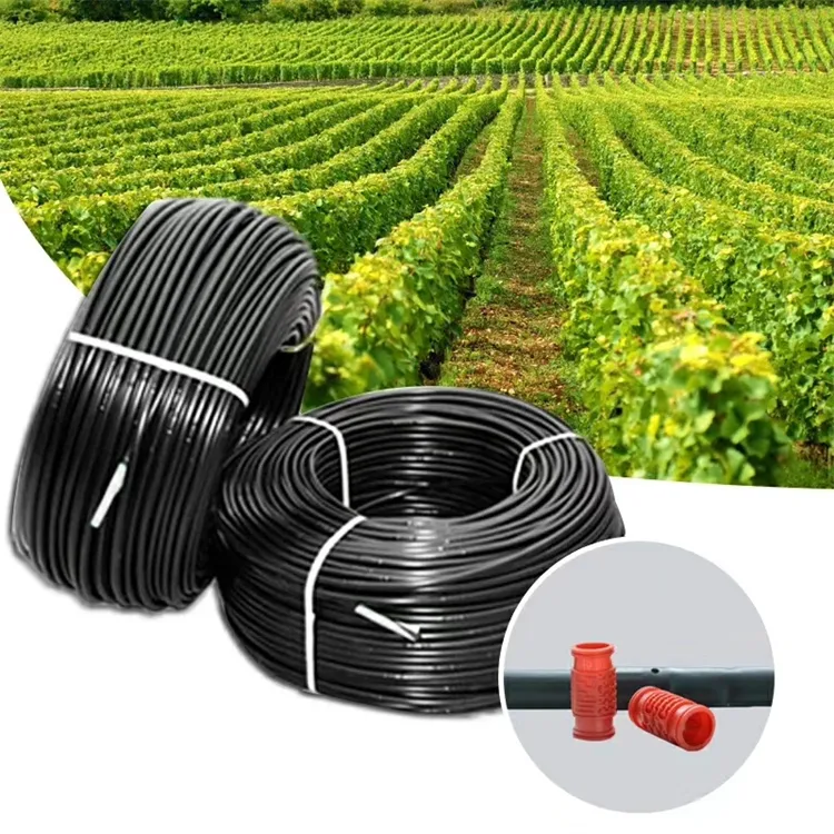 Manufacturers supply HDPE drip irrigation pipe agricultural irrigation water pipe garden fruit tree drip irrigation pipe