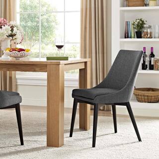 MODWAY Viscount Gray Fabric Dining Chair EEI-2227-GRY