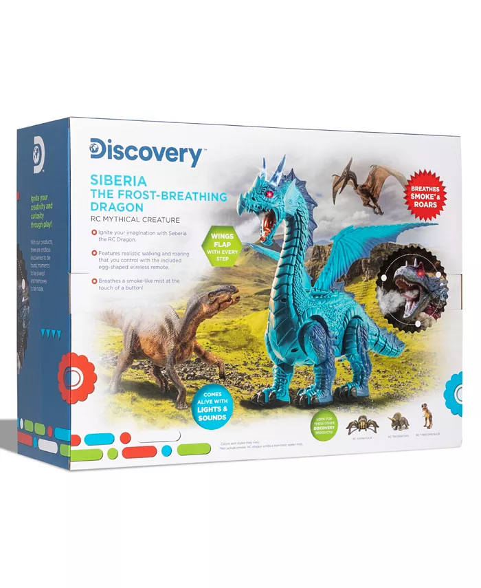 Discovery Kids Remote Infrared Control Breathing Dragon with Smoke