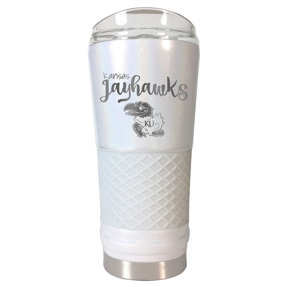 Kansas Jayhawks 24-Ounce Draft Opal Tumbler