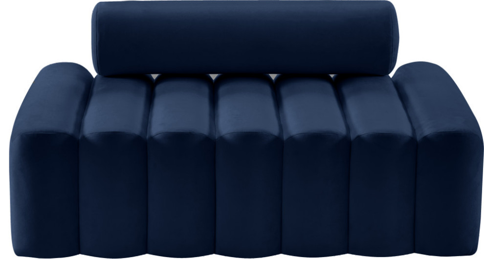 Melody Velvet Upholstered Chair   Contemporary   Loveseats   by Meridian Furniture  Houzz