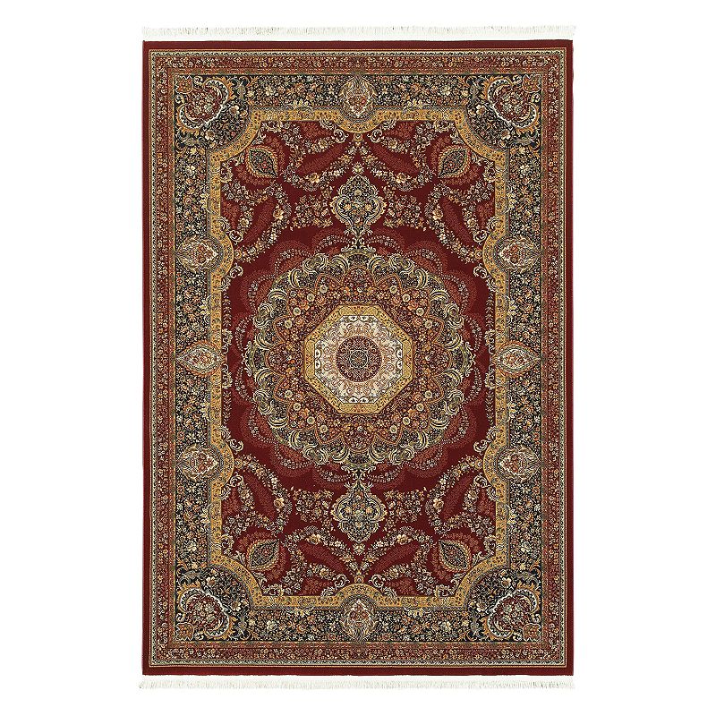 StyleHaven Mackenzie Esquire Framed Floral Rug