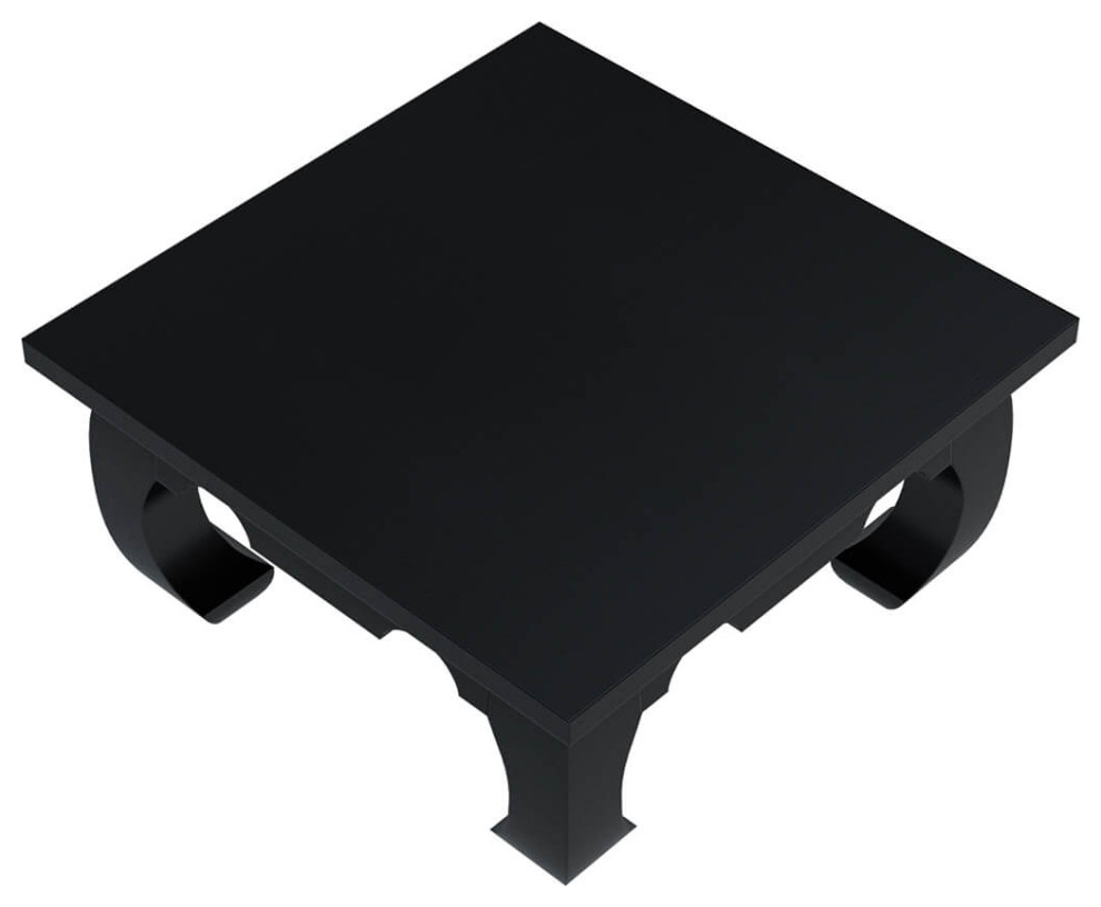 Ming Asian Black Classical Style Solid Wood Coffee Table Set   Rustic   Coffee Table Sets   by Sierra Living Concepts Inc  Houzz