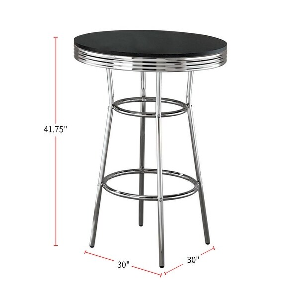 30-inch Round Bar Table