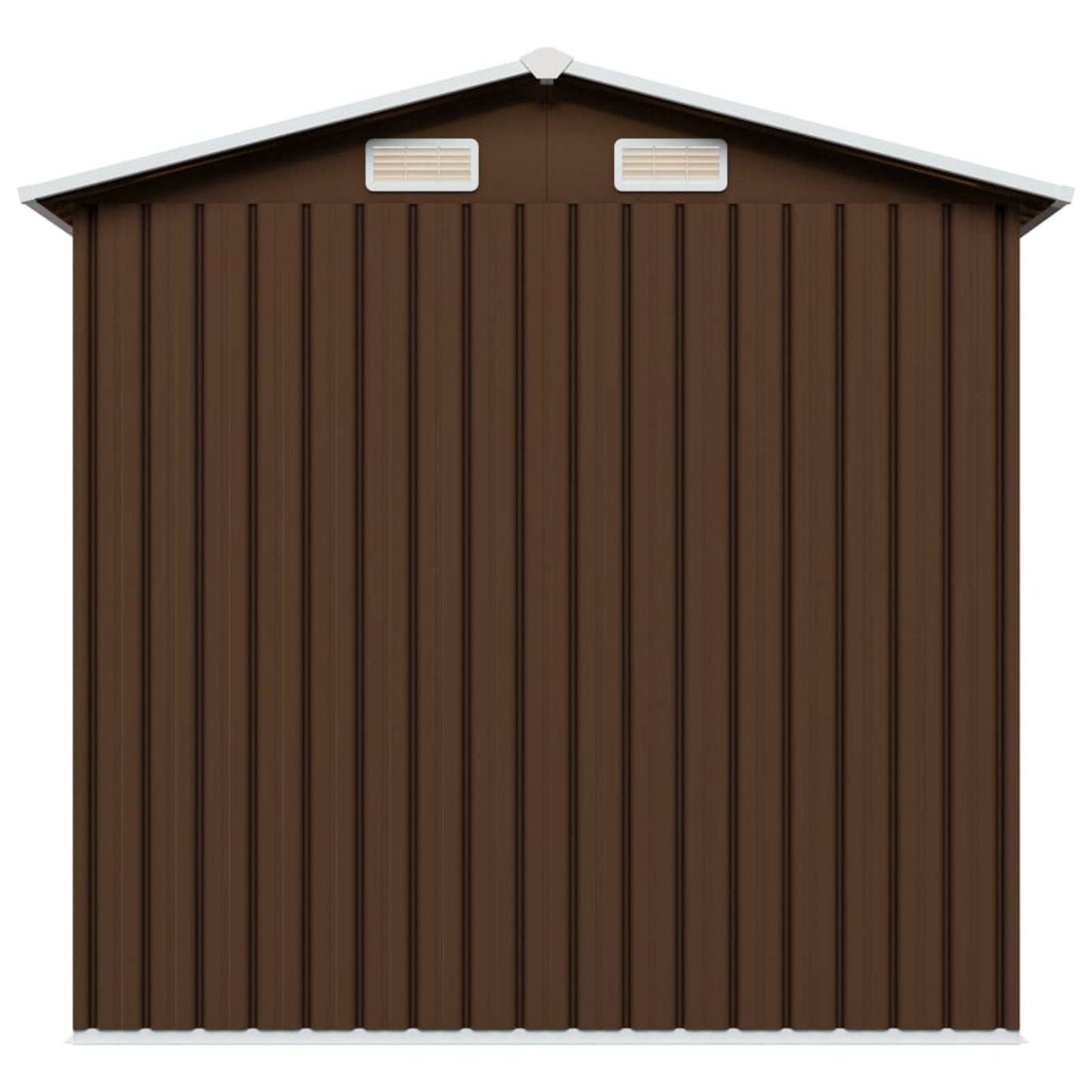 ametoys Garden Storage Shed Brown 80.3"x52"x73.2" Steel