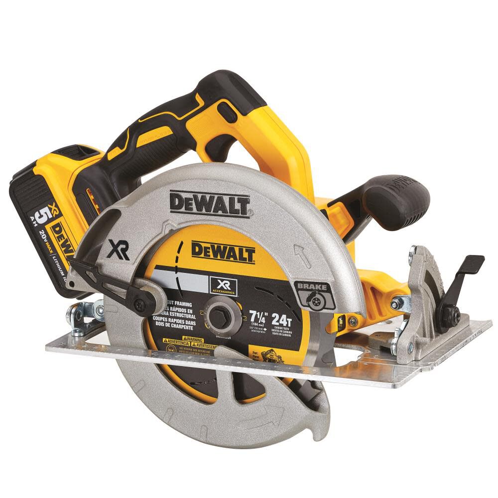 DW DCS570P1 - 20V MAX 7-1/4 CORDLESS CIRCULAR SAW KIT DCS570P1 from DW