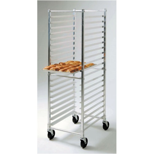 Central Exclusive Aluminum 20 Pan End Load Bun Pan Rack - 26