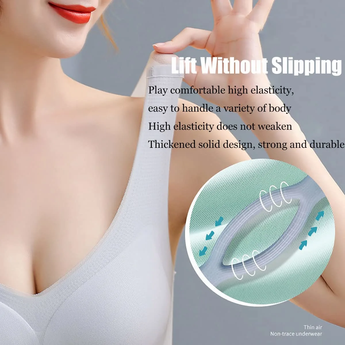 💓Mother's Day Gift 47% OFF🎁Ultra-thin Ice Silk Lifting Bra🔥�