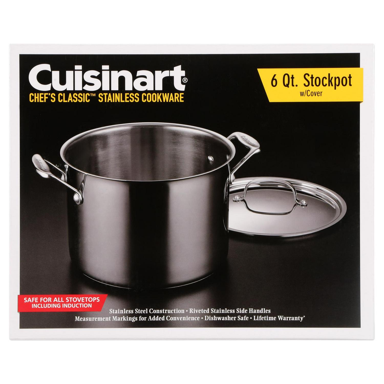 Cuisinart ChefS Classic Stainless Steel 6 Qt. Sauce Pot W/Cover