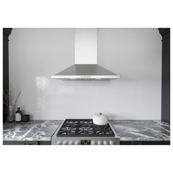 Zephyr Venezia 200 - 700 CFM 30 Inch Wide Wall Mounted Range Hood with