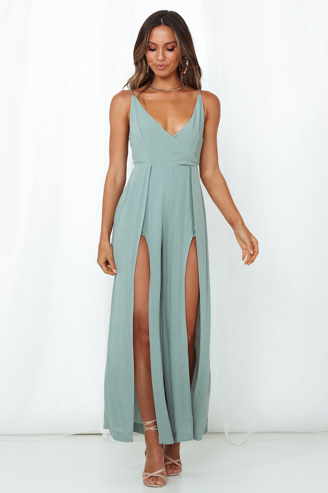 Beautiful Thing Jumpsuit Green