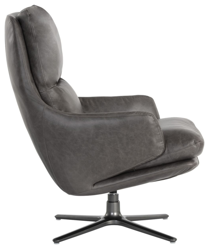 Sunpan 5West Cardona Swivel Lounge Chair   Transitional   Armchairs And Accent Chairs   by Unlimited Furniture Group  Houzz