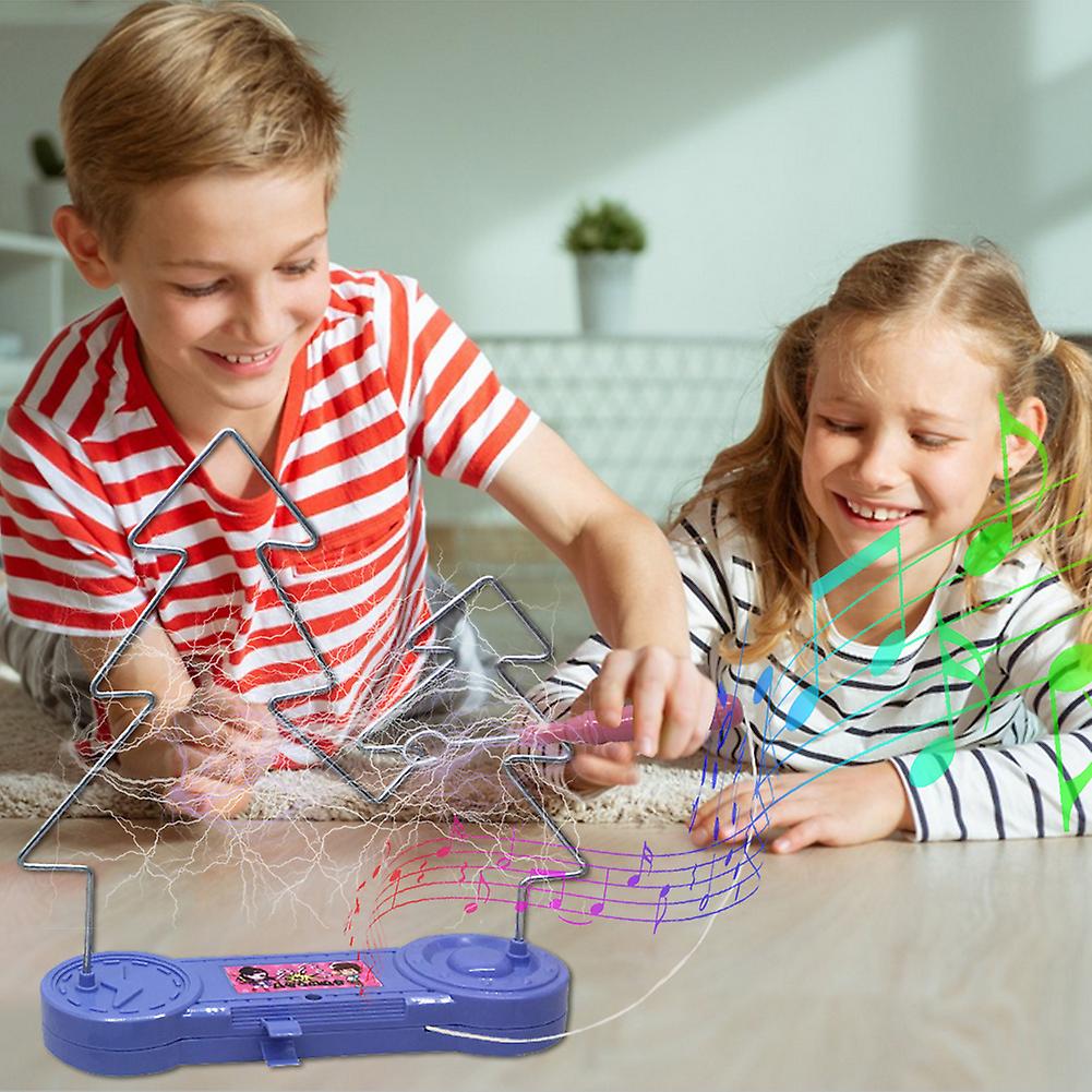 Children Fun Electric Maze Toys Intelligence Development Toys Holiday Gifts Children Adult Educational Toys Blue