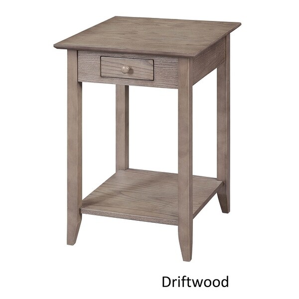 Copper Grove Aubrieta Single Drawer End Table