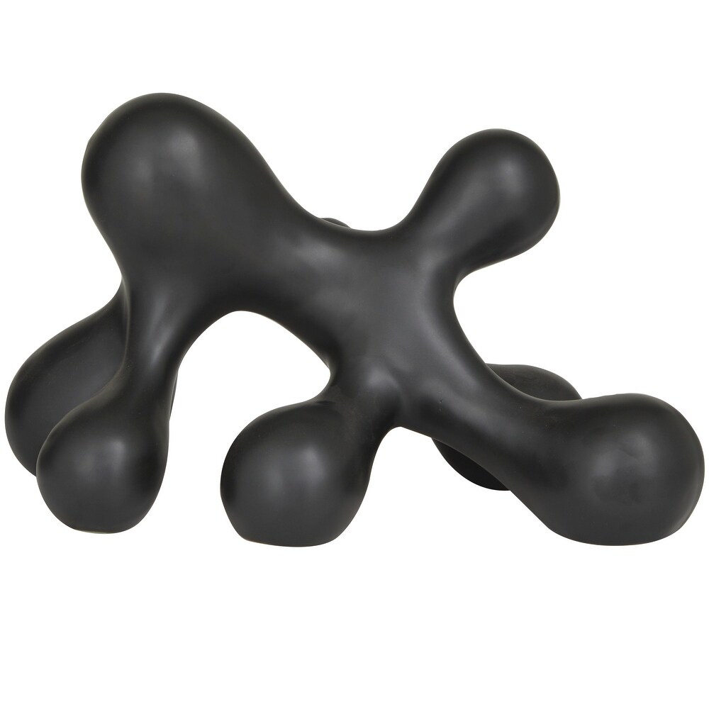 CosmoLiving by Cosmopolitan Porcelain Molecule Abstract Sculpture