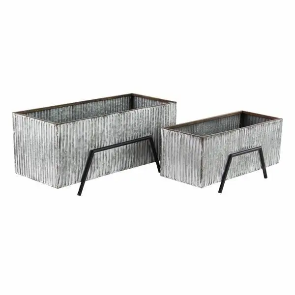 Buy Handmade Top Quality Metal Made Planter set of 3 with Custom Size Available For Home   Garden Decoration Uses