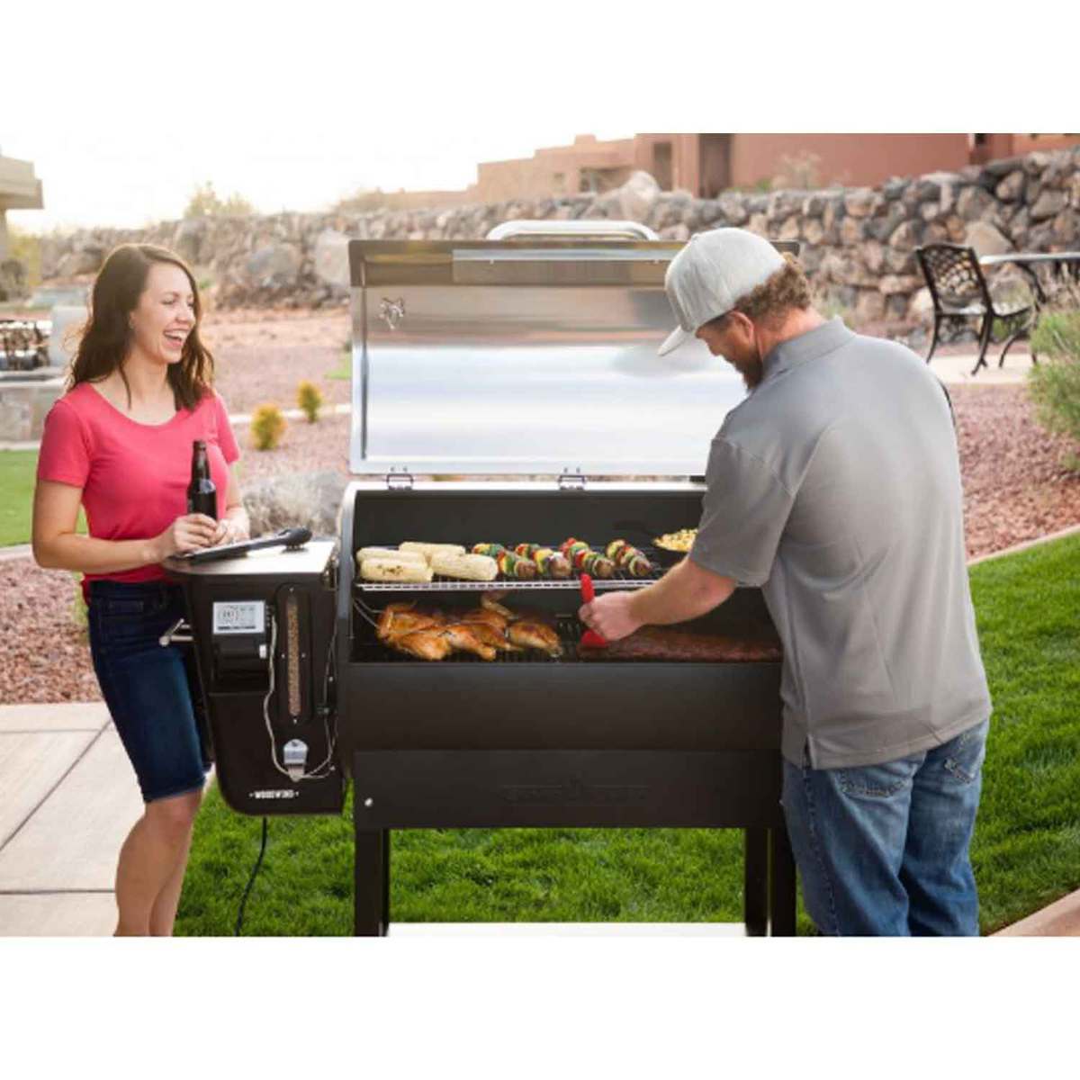 Camp Chef Woodwind Wifi 36 Pellet Grill  Stainless Steel