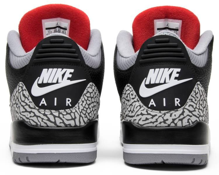 Air Jordan 3 Retro OG 'Black Cement' 2018 854262-001