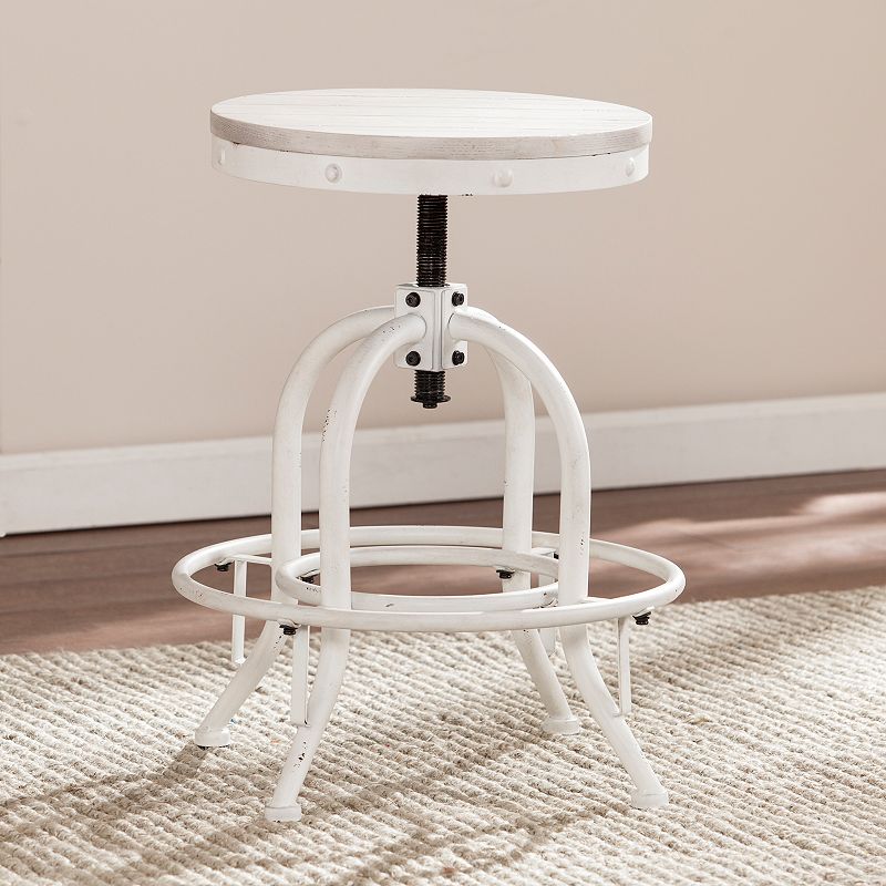 Southern Enterprises Adjustable Swiveling Stool