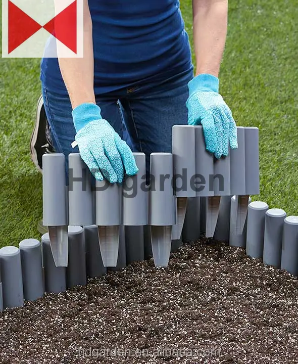 GARDEN EDGING PLANT BORDER   Flexible Border Fence Sets