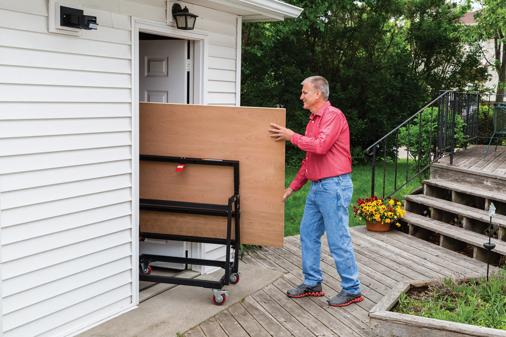 Rockler Material Mate Panel Cart and Shop Stand ;