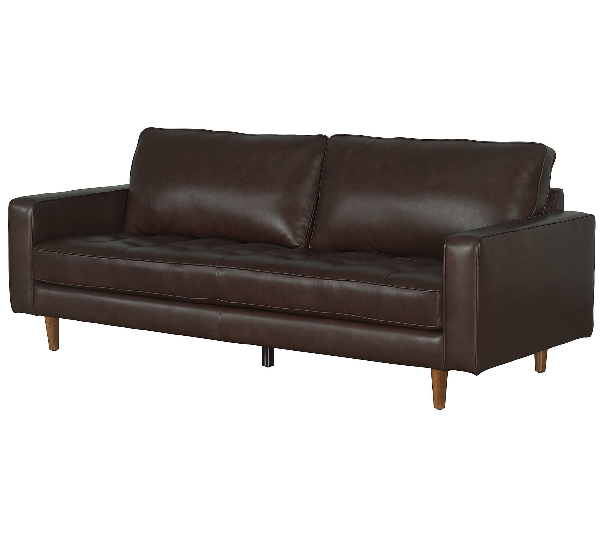 Cassidy Mid-Century Leather Sofa by Abbyson Living