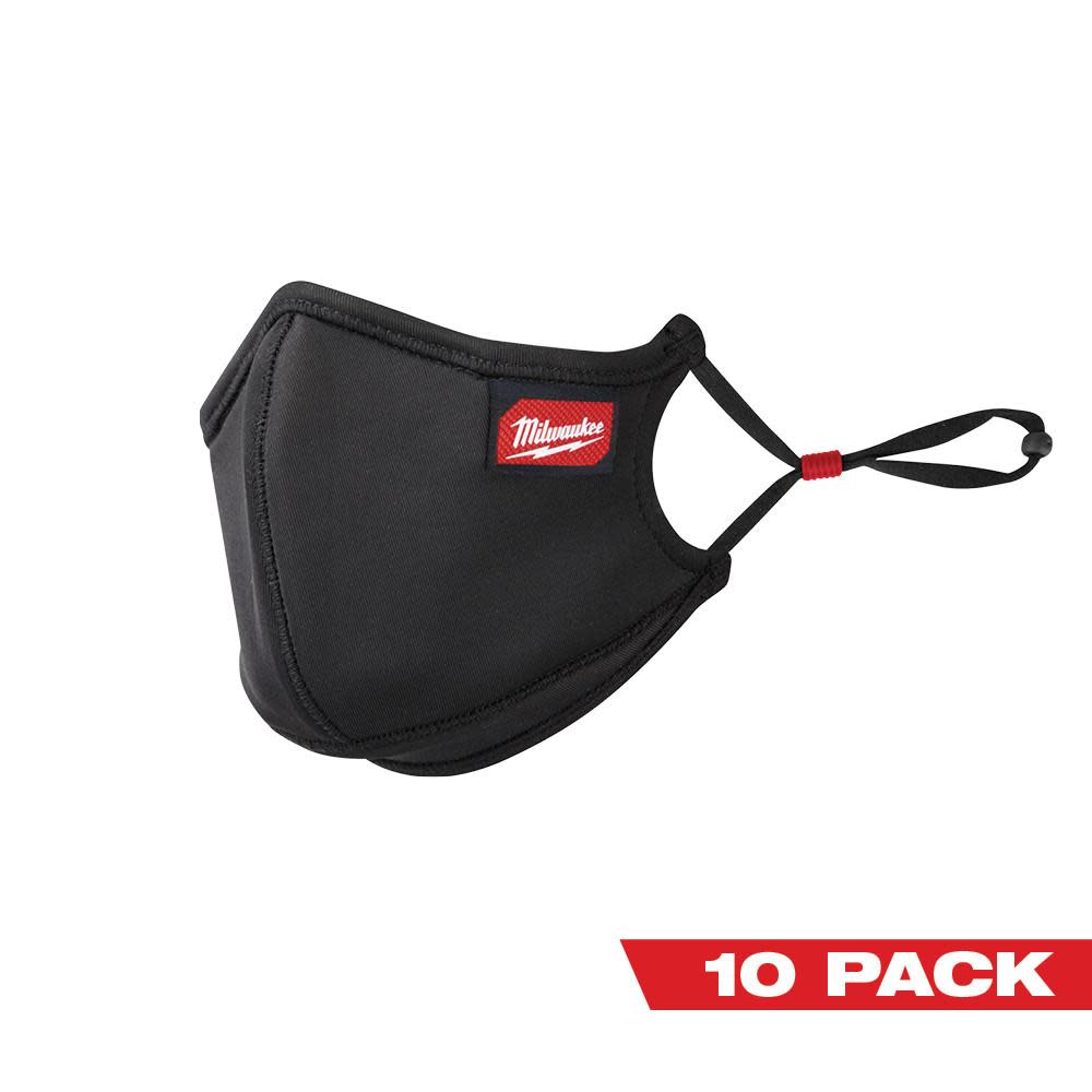 Milwaukee 10PK S/M 3-Layer Performance Face Mask 48-73-4236 from Milwaukee