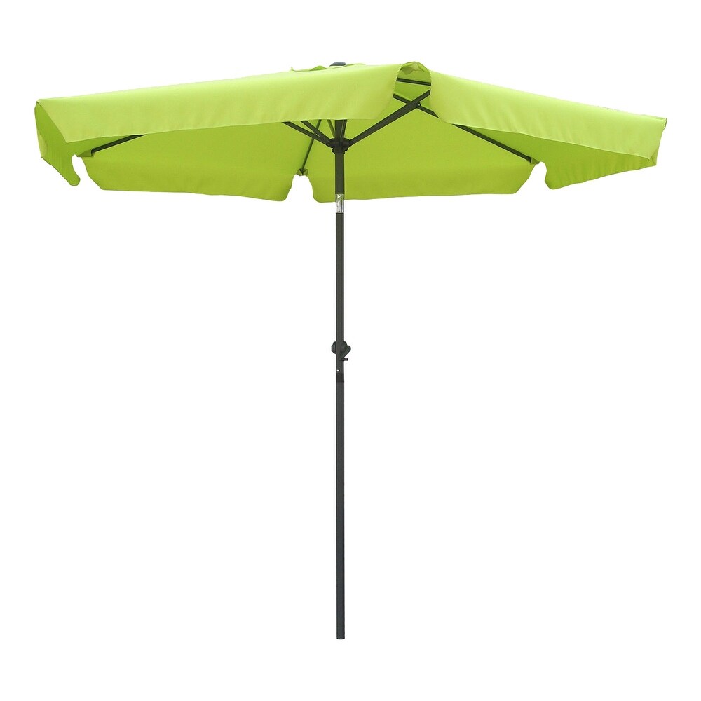 International Caravan St. Kitts 8 ft. Patio Umbrella with Flaps