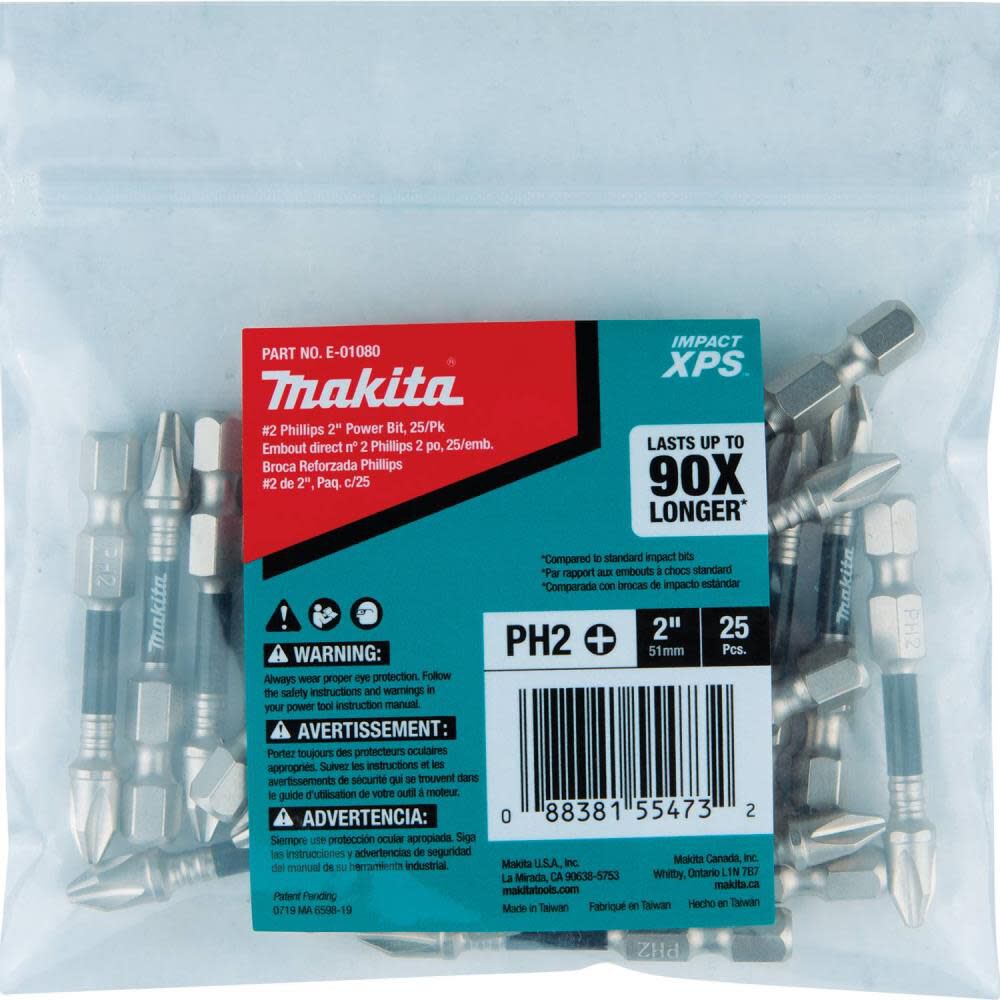 Makita Impact XPS #2 Phillips 2