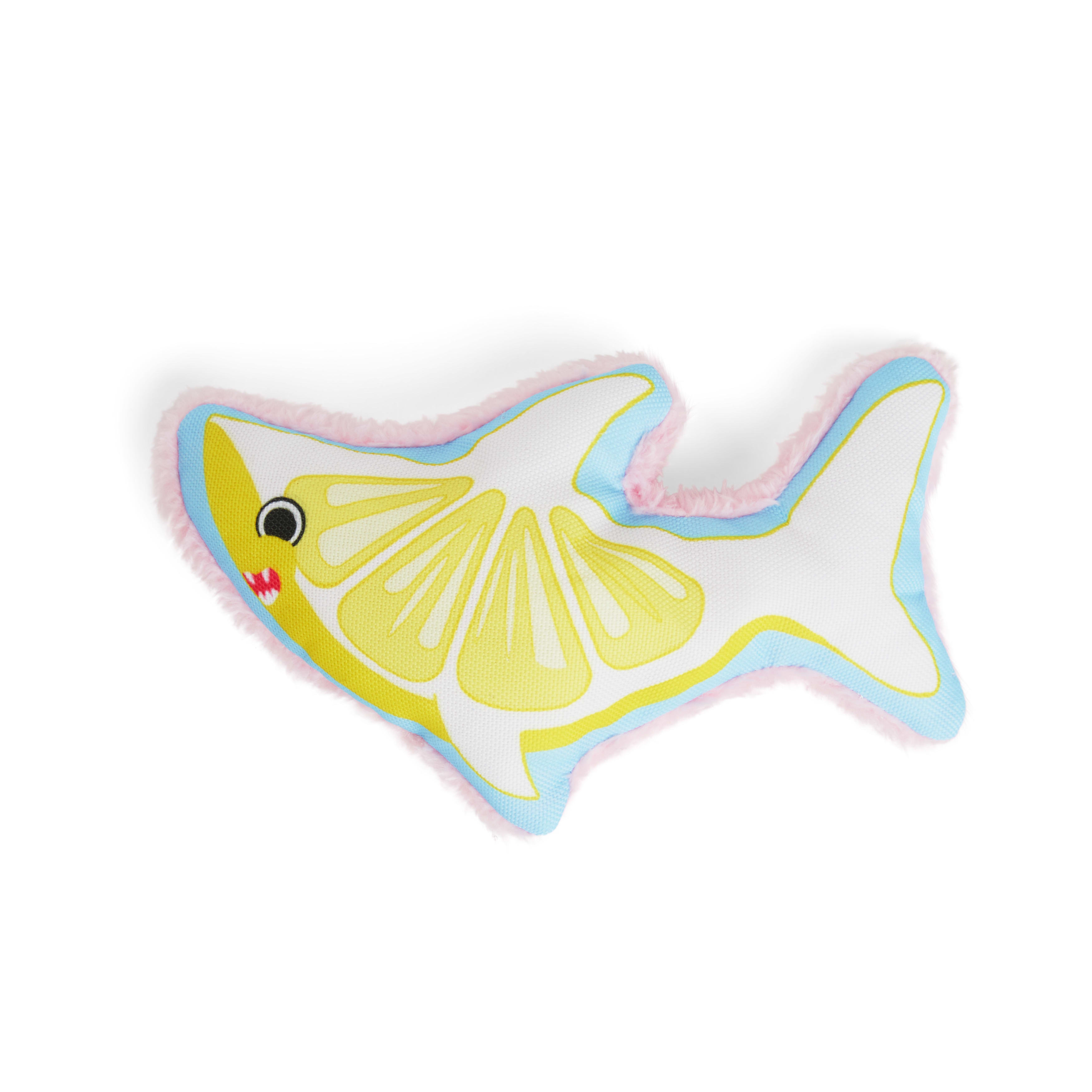 Petco Lemon Shark Dog Toy， Small