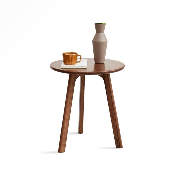 Small Round End Table Side Table