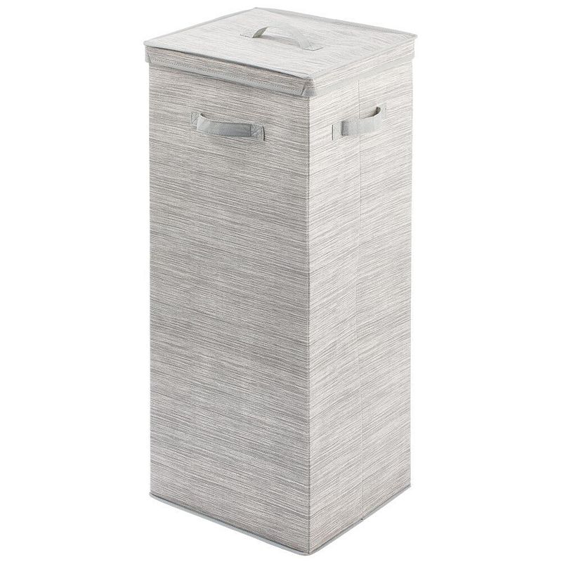 mDesign 41 Tall Gift-Wrapping Paper Storage Box with Handles + Removable Lid