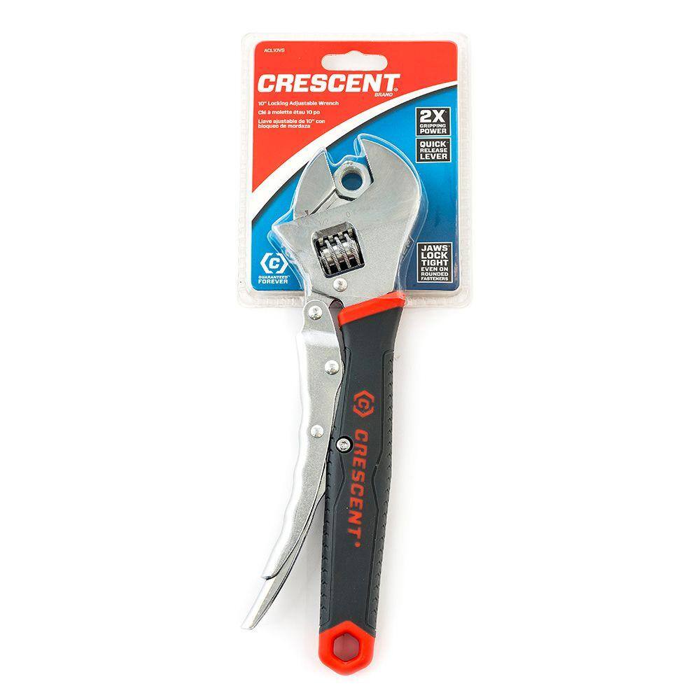 Crescent 10 in. Locking Adjustable Wrench ACL10VS