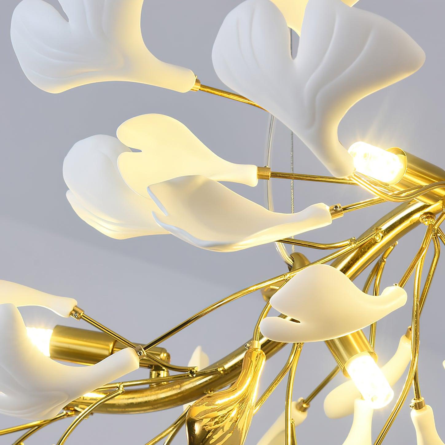 Gingko Chandelier D