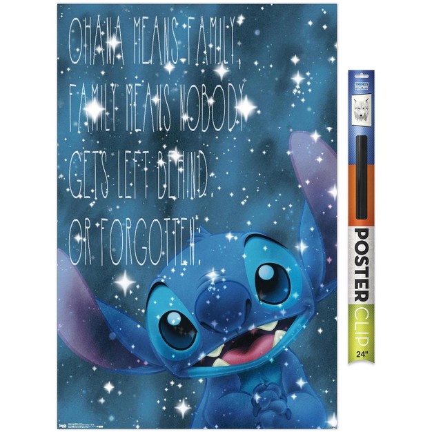 Trends International Disney Lilo And Stitch Ohana Unframed Wall Poster Prints