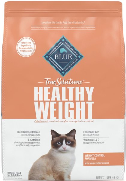 Blue Buffalo True Solutions Healthy Weight Natural Weight Control Chicken Adult Dry Cat Food